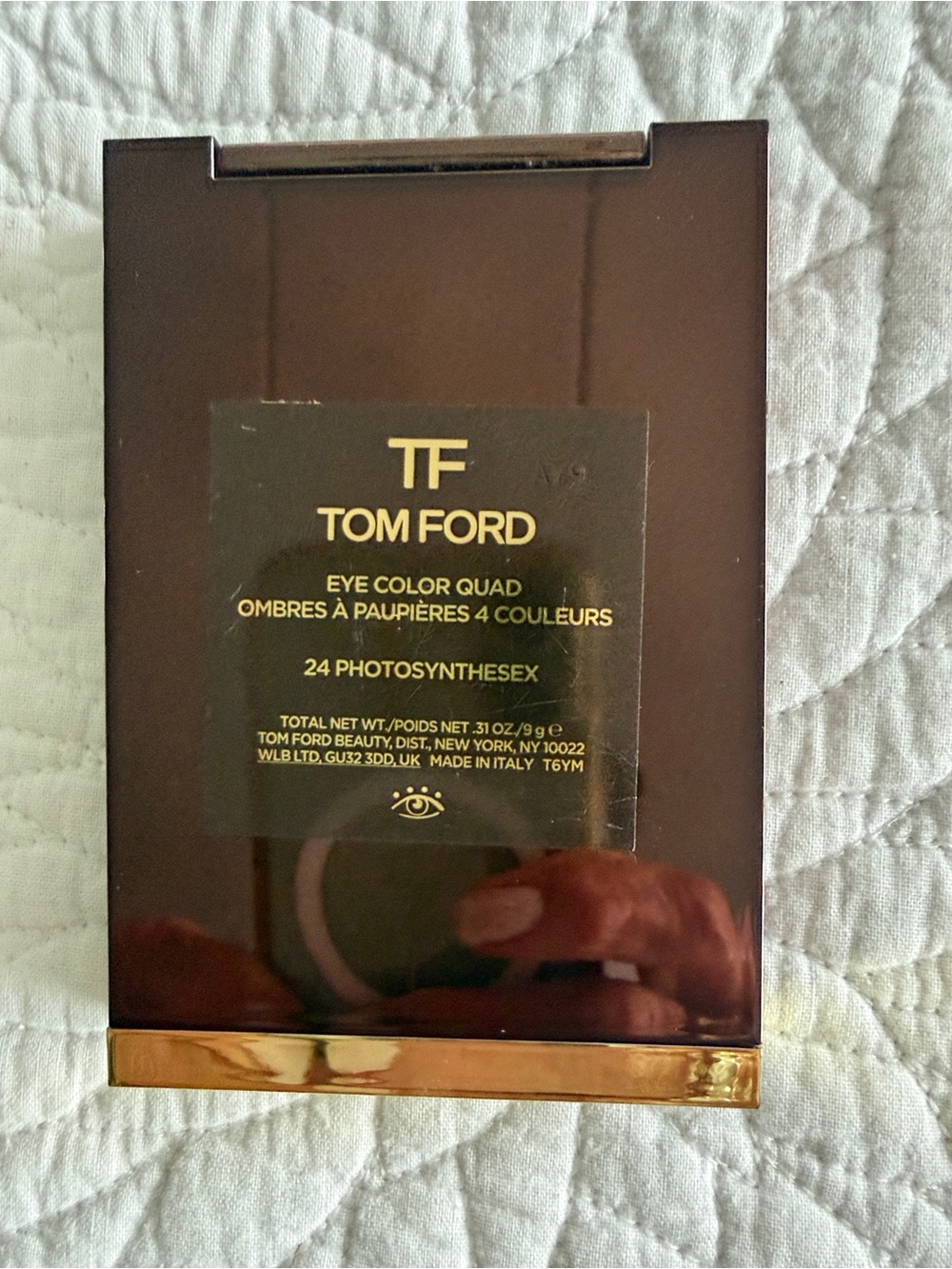 Tom Ford eye color quad pallet. Unused and authentic
